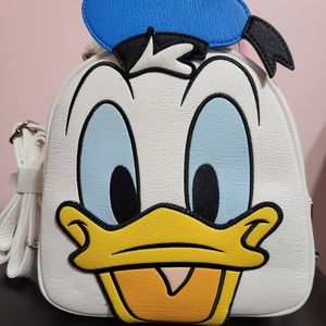 Donald and Daisy Reversible Loungefly Backpack
